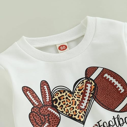 Miniatura 4 de Conjunto de 3 piezas de ropa para bebé recién nacida, manga larga, estampado de letras, pantalones acampanados, diadema para otoño e invierno