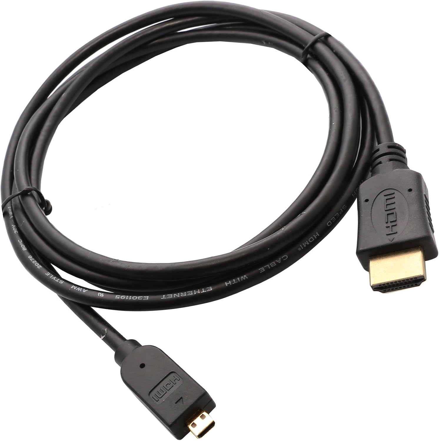 Connectland CL-CAB31024 6 Feet Micro HDMI Male to Male Cable