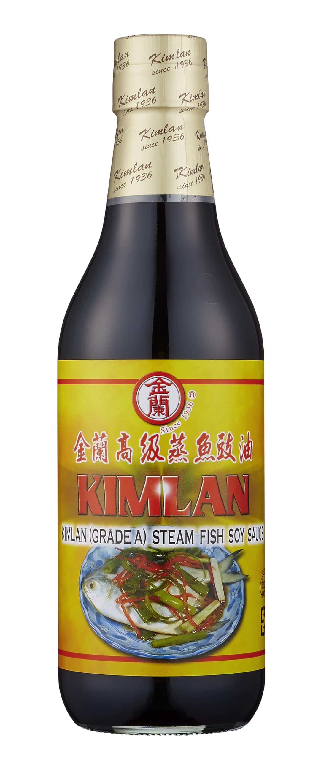 Kimlan Grade A Steam Fish Soy Sauce, 20 Ounce (Pack of 2)