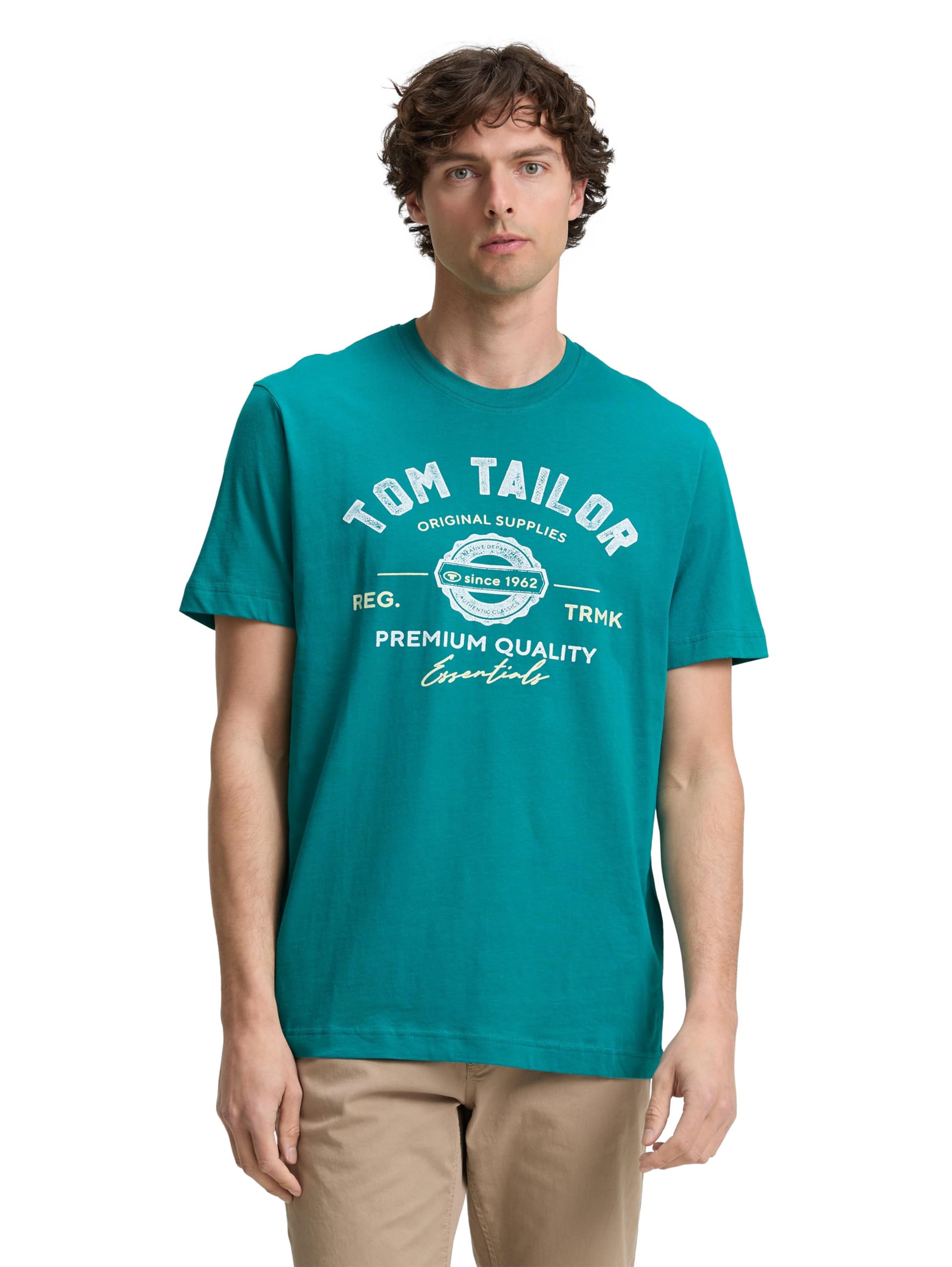 T-Shirt aus Baumwolle mit Logo-Print