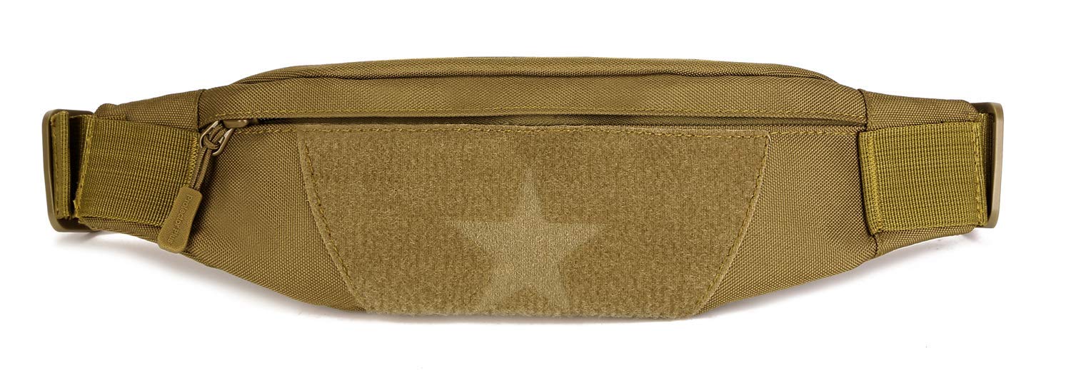 Tactical Wasit Belt Hidden Bag Molle System Bum Bag Military Waterproof Fanny Pack for Outdoors