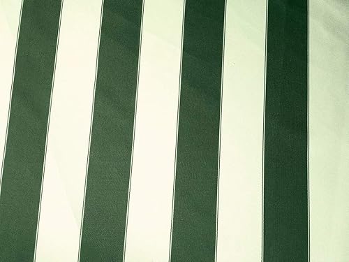 Miniatura 5 de Lienzo impermeable para exteriores con bordes de 60 pulgadas de ancho, tela vendida por The Yard (blanco aguamarina, borde de 2 38 pulgadas)