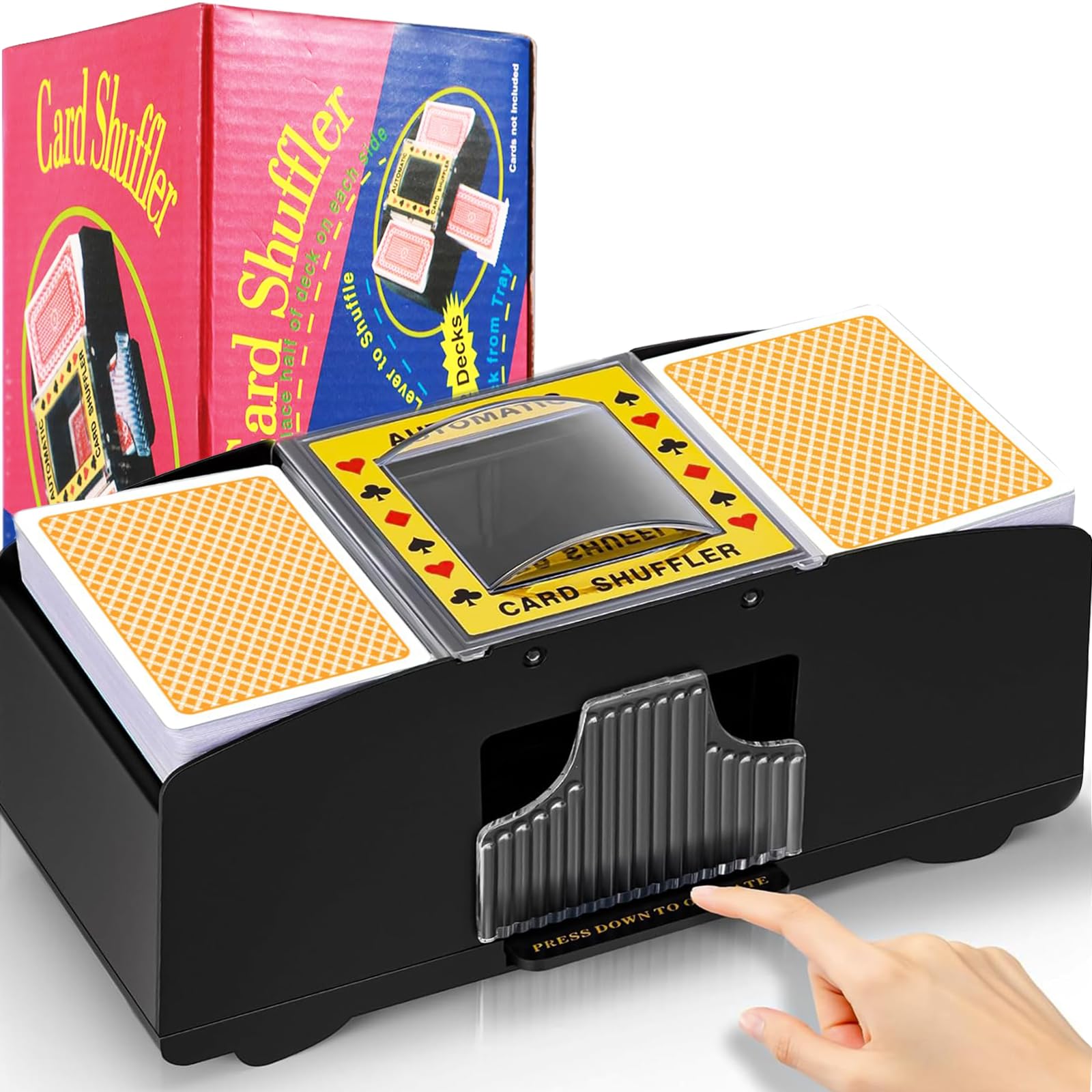 Barajador de cartas, barajador de cartas automático con batería Barajador de cartas, barajador de cartas automático con batería