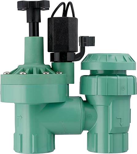 Vista 3 de Orbit 57065 Válvula antisifón automática de latón FPT de 3/4 pulgadas con control de flujo