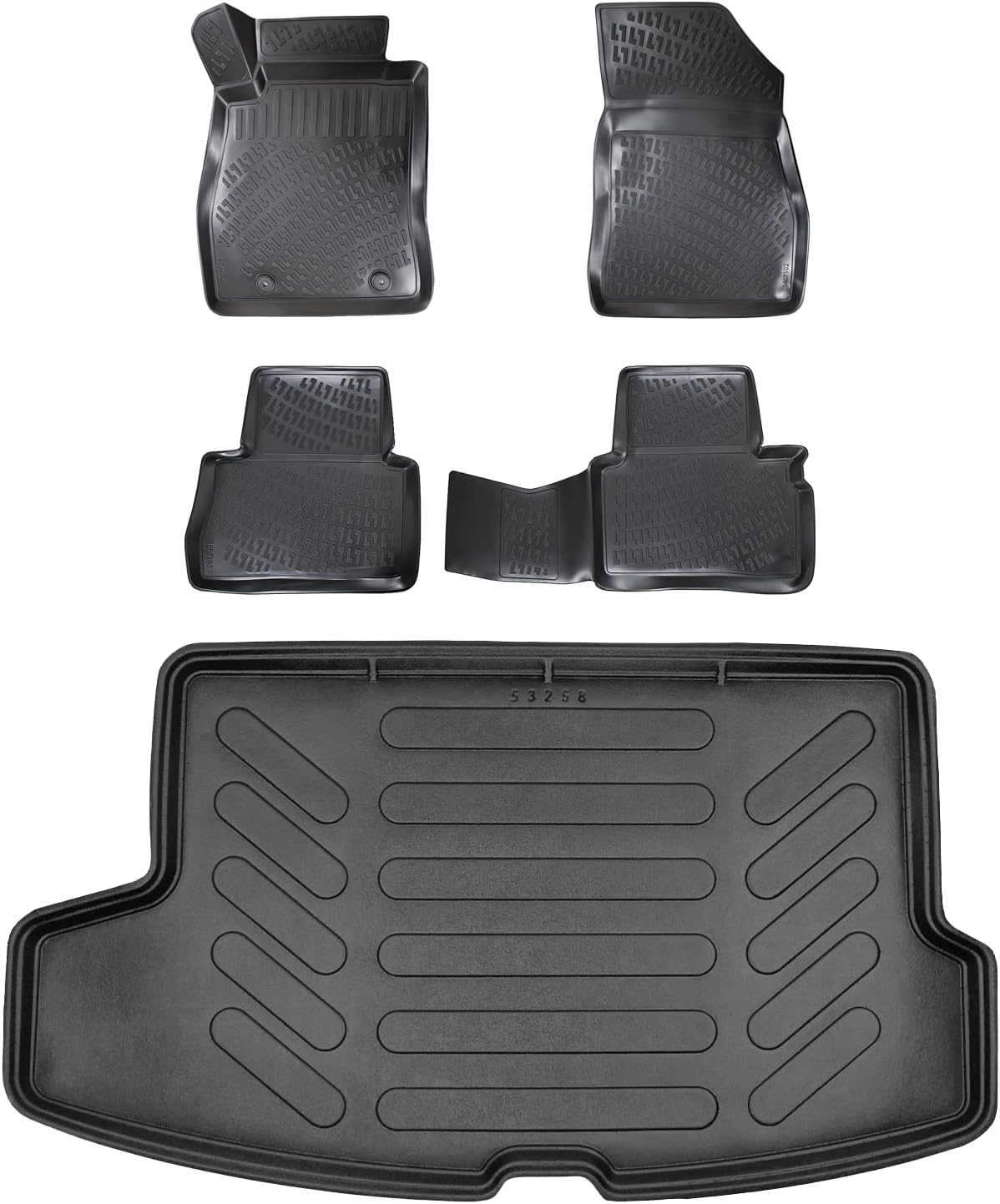 Floor Mats & Cargo Liner Set for Nissan Juke 20162019