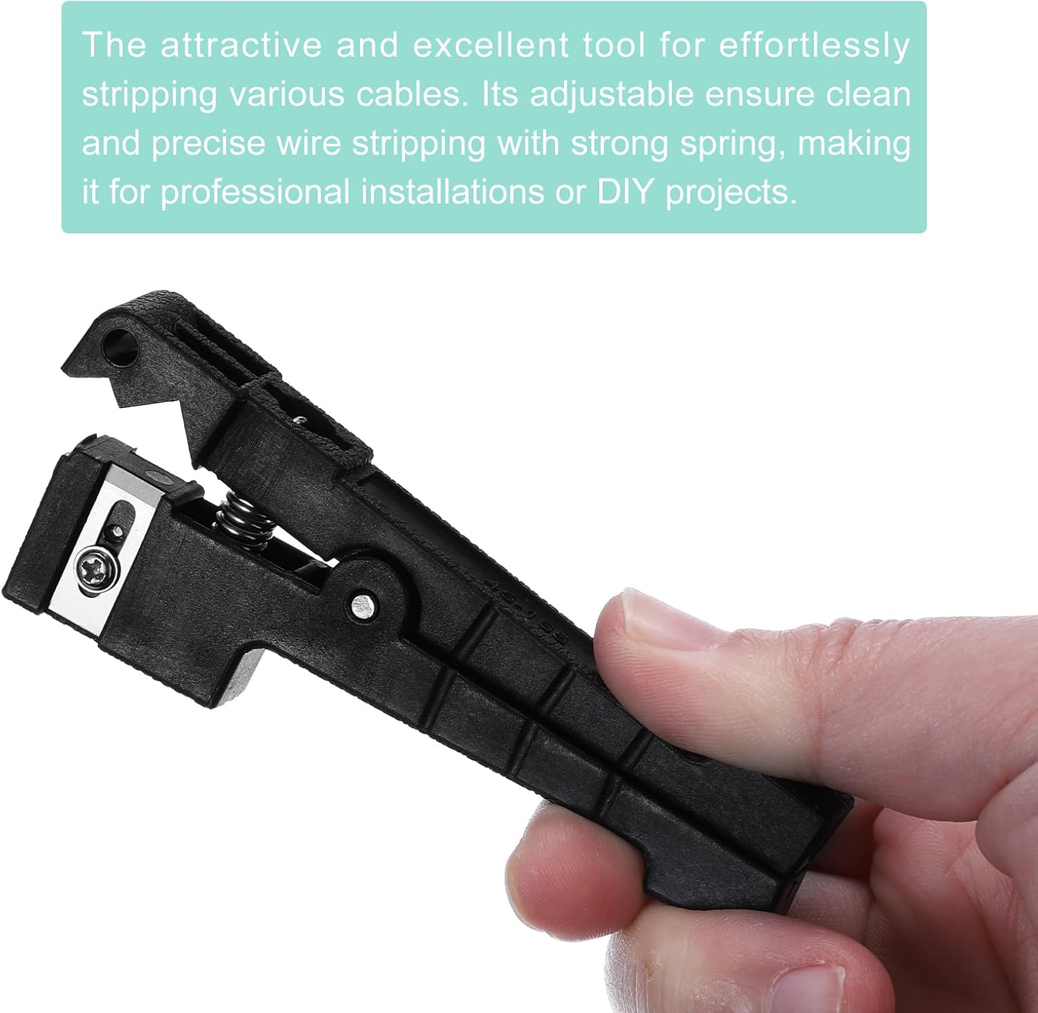 MECCANIXITY Cable Stripping Cutter Tool 45-165 Upgrade Cable Stripper Fiber Optic Cable Stripper Cutter Crimper 2 Pcs