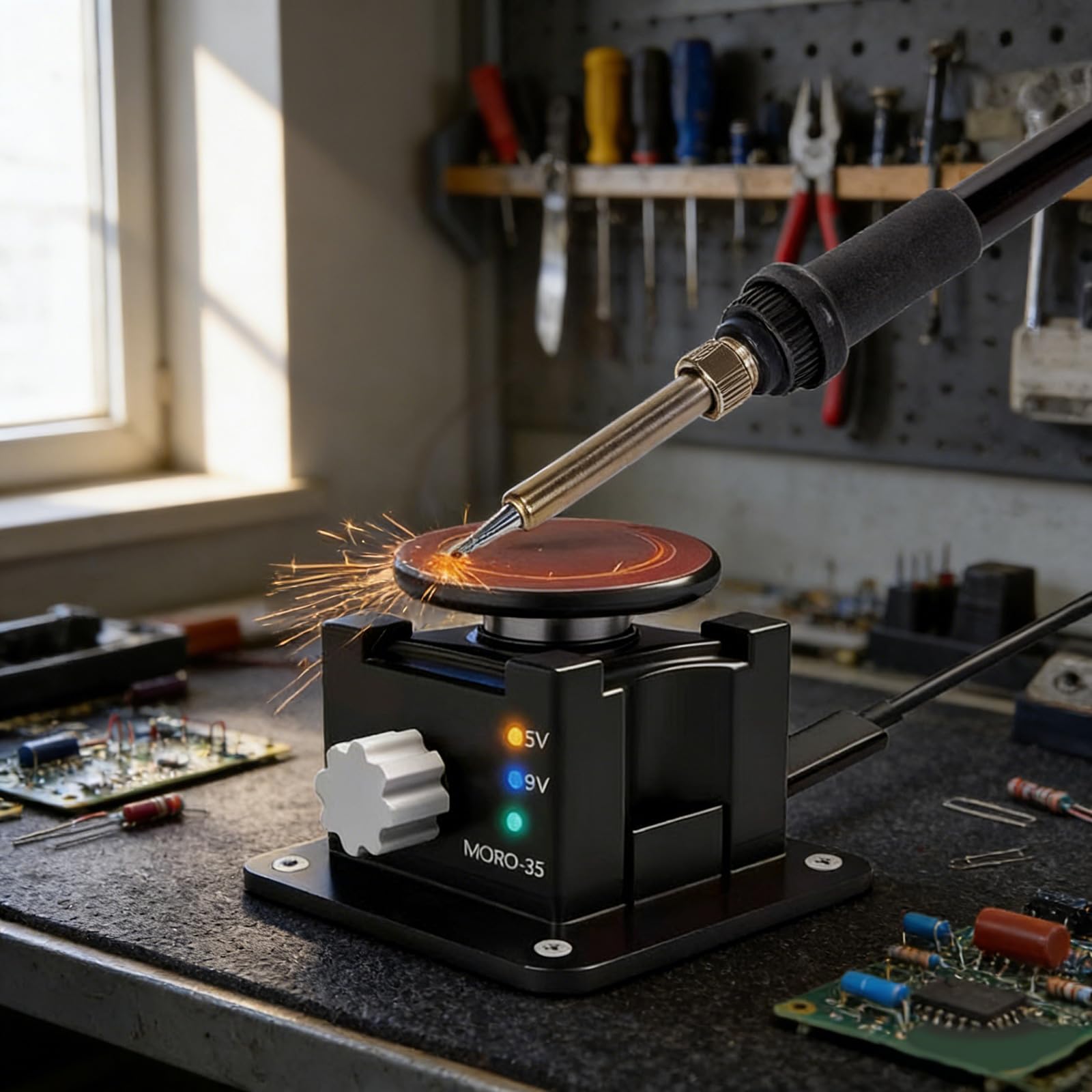 Efficiente lucidatrice rotativa Tensioni 5V-9V USB C interfacce di ricarica per vari materiali Finiture lisce Lucidatura Rettifica Disco piastra in alluminio per macchina piana