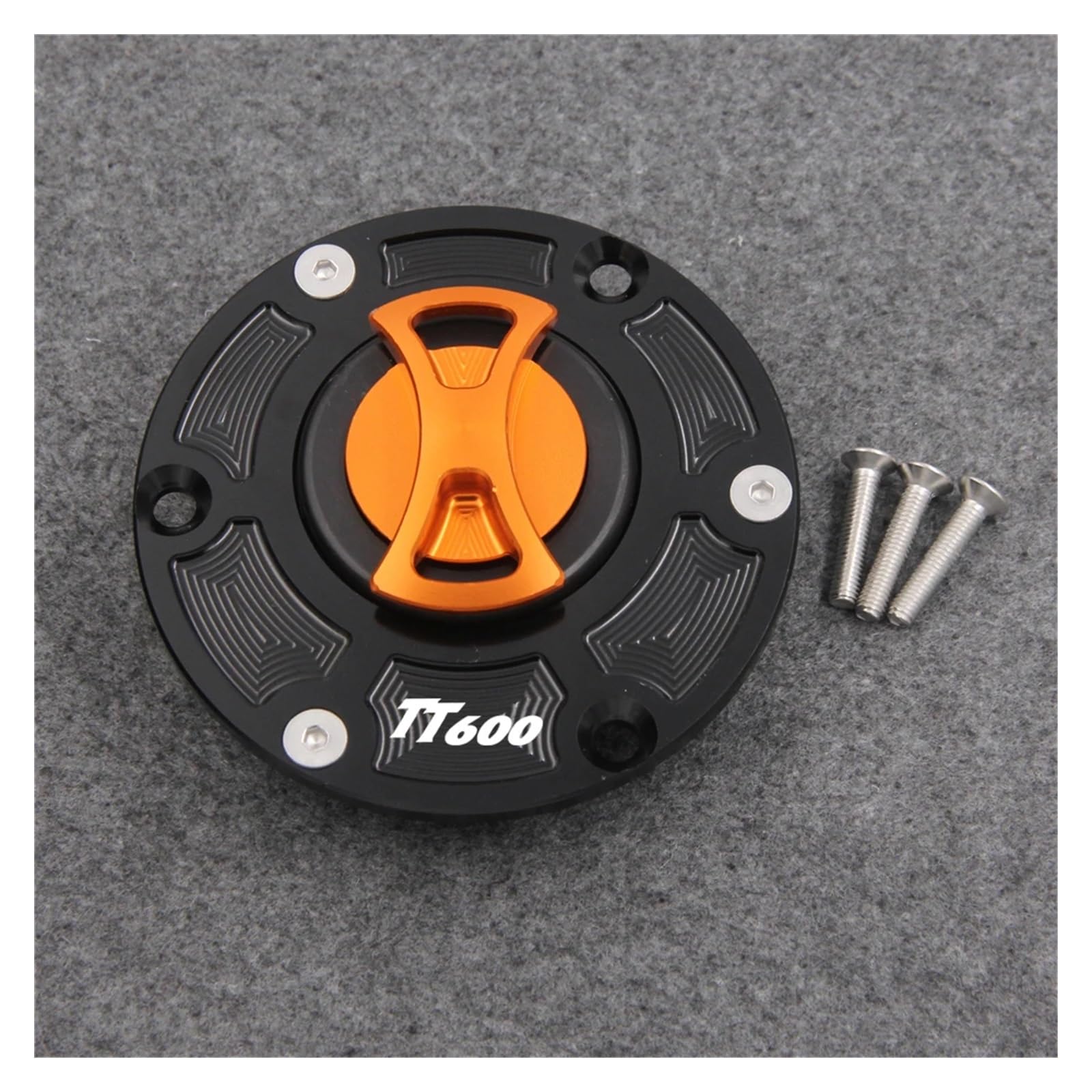 Tappo Serbatoio Tappo Serbatoio Coperchio Carburante Moto Per Triumph TT600 | Tappo Serbatoio Senza Chiave In Alluminio CNC Resistente Per Triumph TT600. Installazione Semplice