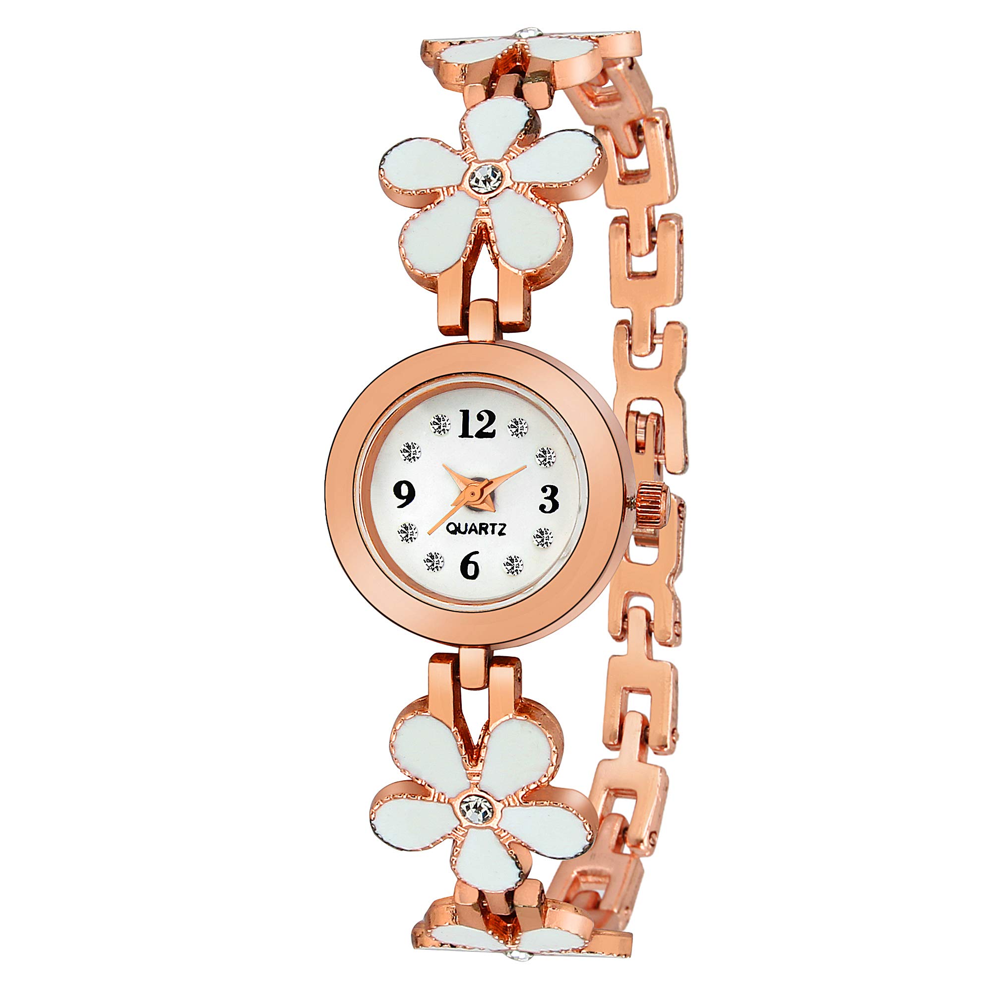 FROZIL White Dial Flower Belt Girls and Womens Watch(Flower White) (B084NZYP9X) Amazon Price History, Amazon Price Tracker