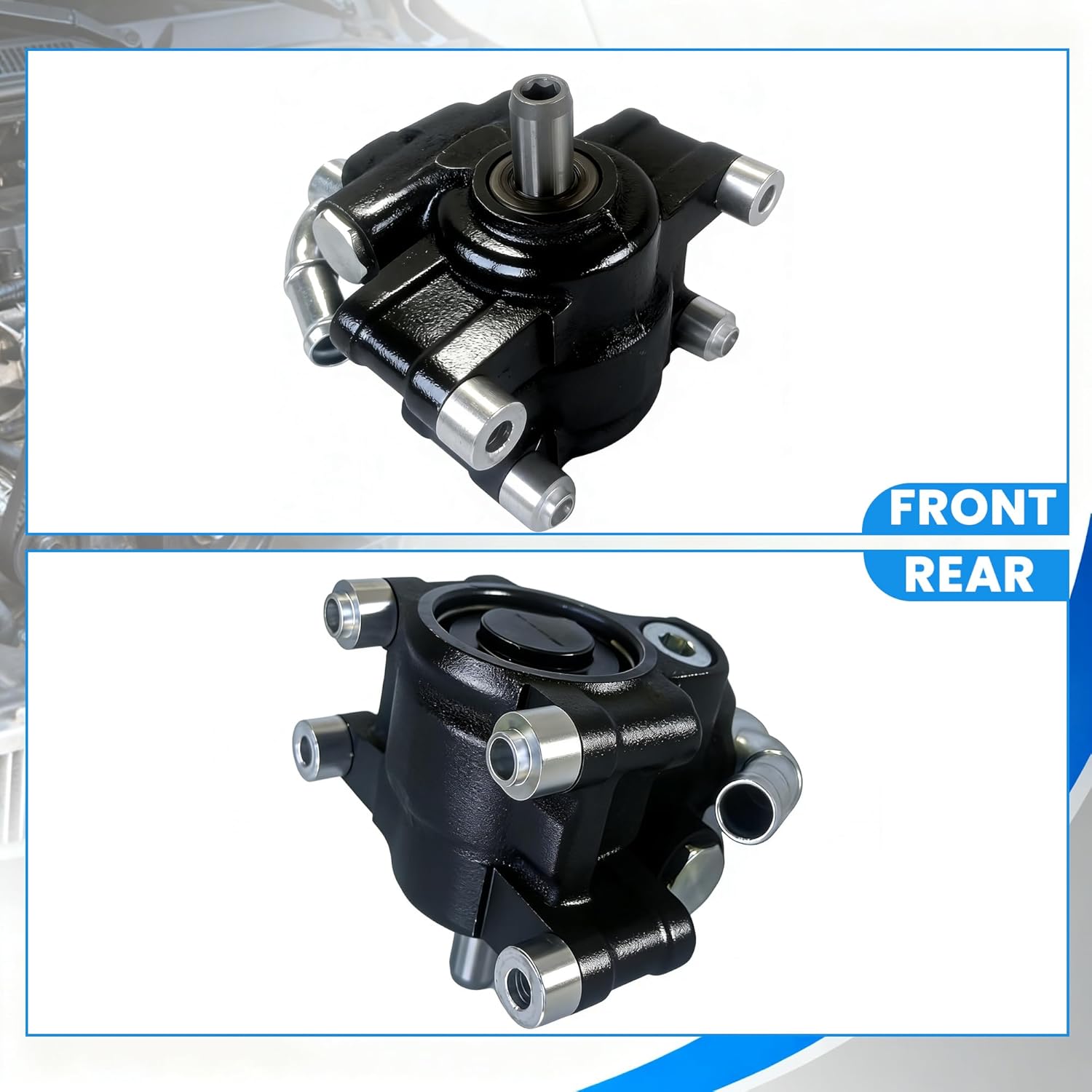20-389 Power Steering Pump Compatible with Ford F150 2009-2010 Lobo 2009-2010 Expedition 2010 Lincoln Navigator 2010 4.6L 5.4L Replaces 9L3Z3A674C