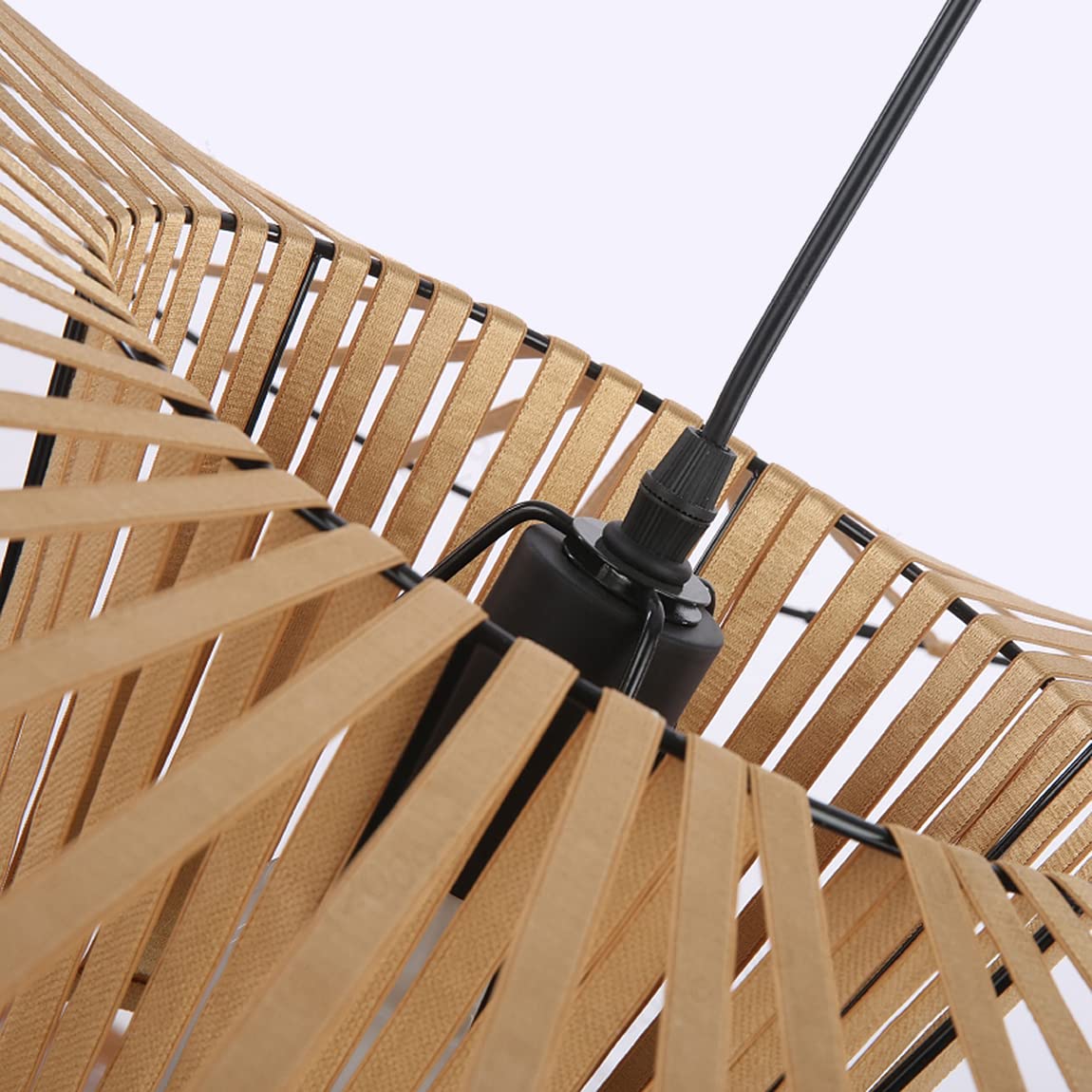 Mrs. Jones - Vintage Hanglamp - Industriële Stijl - 60 cm - Zwart