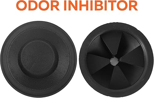 Miniatura 5 de AR-PRO - Tapón de fregadero de repuesto exacto STP-PLSTPPL y deflector de fregadero QCB-AM, compatible con drenajes de 3-12 pulgadas + cubierta