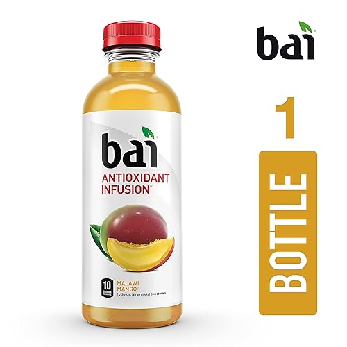 Miniatura 48 de Bai - Puna coco piña - Agua con sabor a coco y piña, bebida con infusión antioxidante, botellas de 18 onzas líquidas, paquete de 6