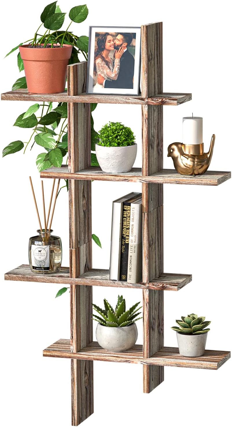 J JACKCUBE DESIGN Rustic Wood Display Frame - MK577A (Large