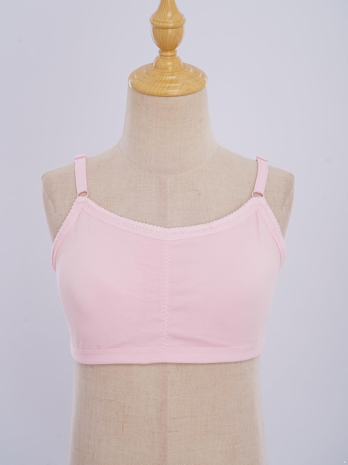 Loyan Crop Cami Training Bras for Girls Seamless Bra Camisoles Competition Basics Dance Vests Seamless Crop Top