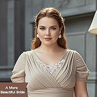 Vista 33 de PEARLY JUN Apliques de diamantes de imitación de plata con apliques de diamantes para vestidos, costura a mano, proyectos de manualidades, ropa