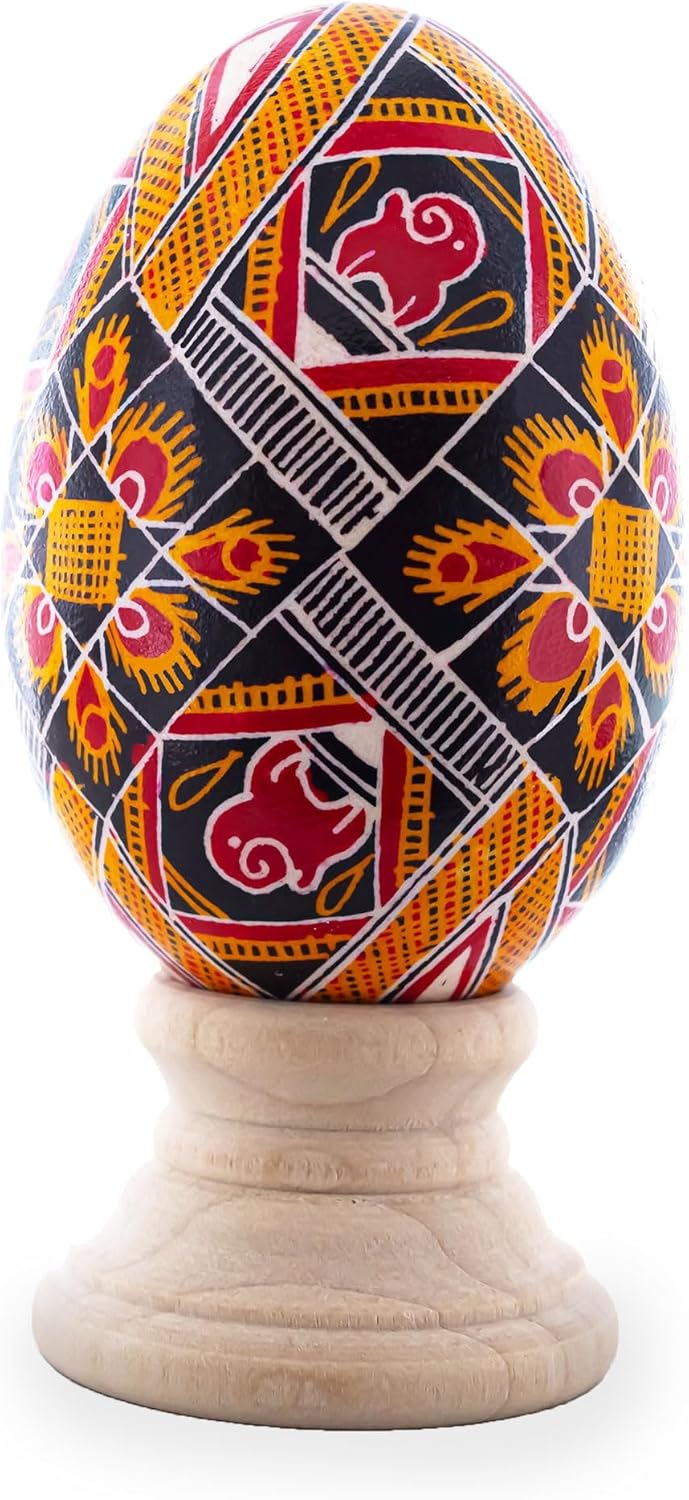 BestPysanky Goose Real Blown Out Ukrainian Easter Egg 6