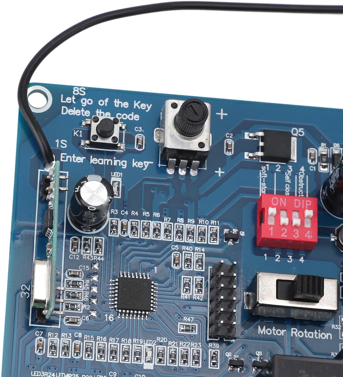 Universal Sliding Gate Opener Circuit Board Replacement Main Electronic Control for Motors Sensitive and Motor (220V)