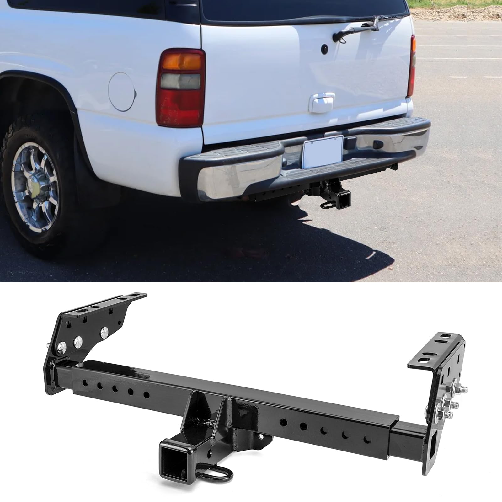 2" Tow Hitch Compatible with Ford Fit for GMC Fit for Jeep 82-14
