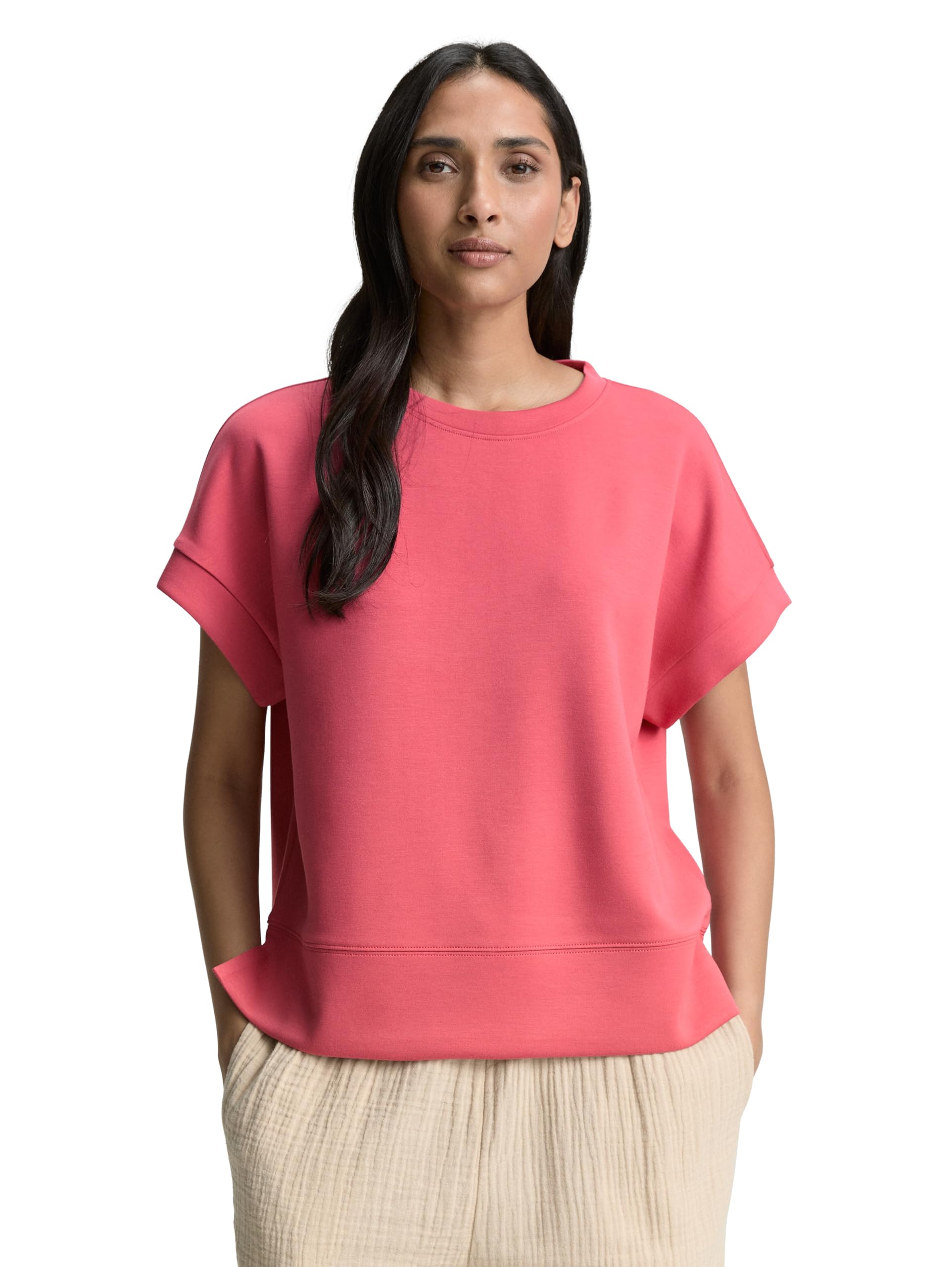 TOM TAILOR Damen 1045523 Sweatshirt