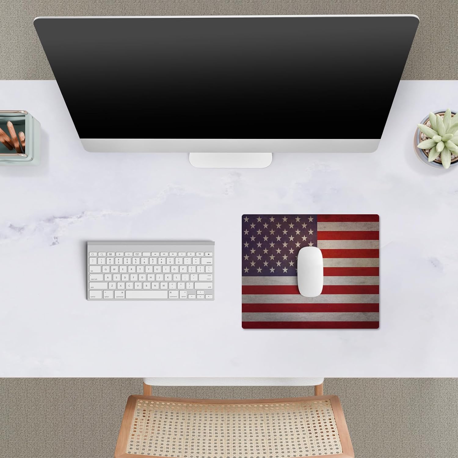 Head Case Designs United States American USA Football Country Flags 9.84 x 11.81 x 0.12 inches (250 x 300 mm) - S Gaming Office Desk PC Keyboard Mouse Mat Pad image 3