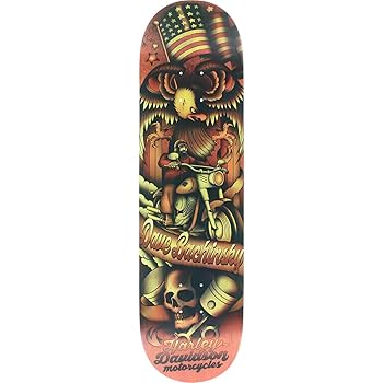 極美品　Harley-Davidson スケートボード　デッキ　テーブル 極美品 Harley-Davidson スケートボード デッキ テーブル