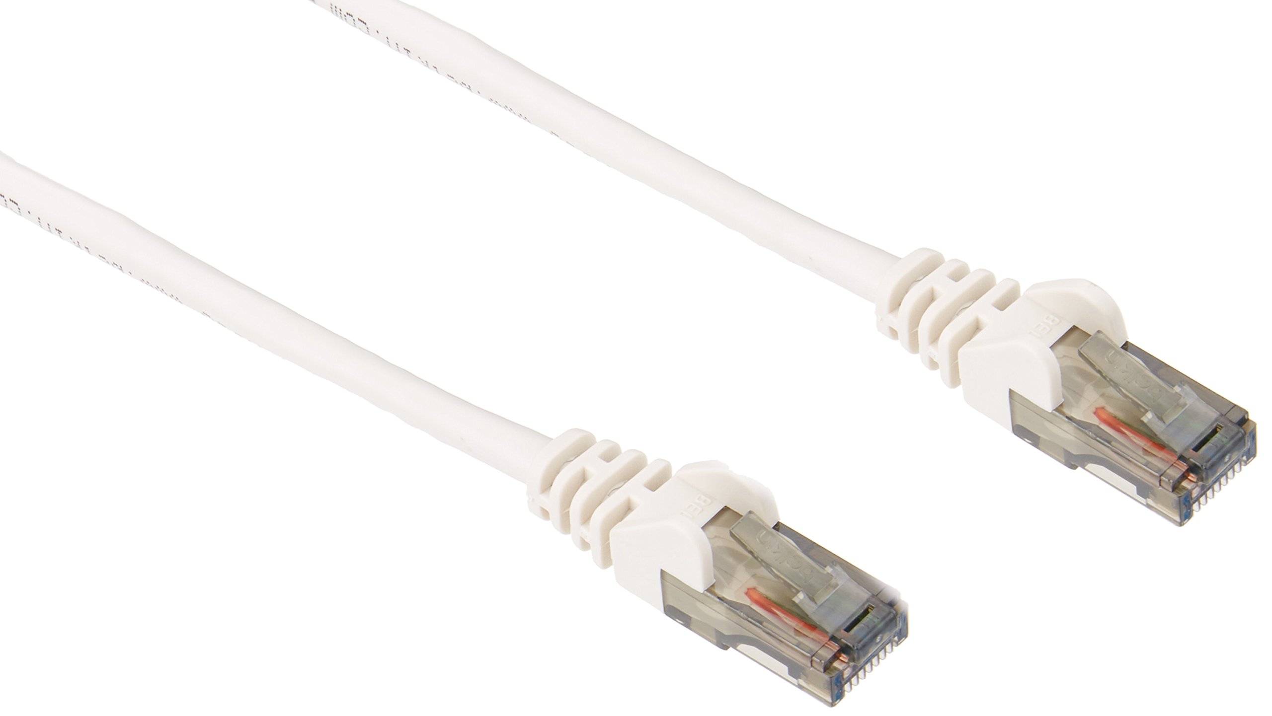 Belkin A3L980-50-WHT-S CAT6 Snagless Patch Cable RJ45M/RJ45M; 50 White