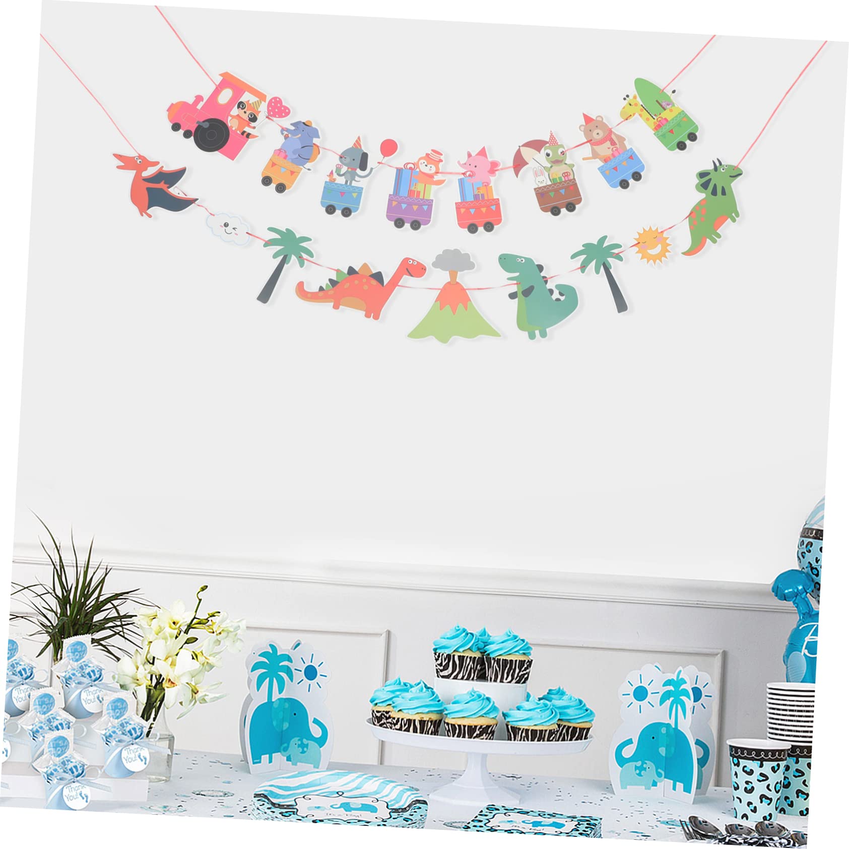 MAGICLULU 16 Pz Bandiera decorativa hawaiana bandiera hawaiana arredamento hawaiano addobbi festa hawaiana decorazioni festa hawaiana decorazioni per feste hawaii ghirlanda tropicale Carta