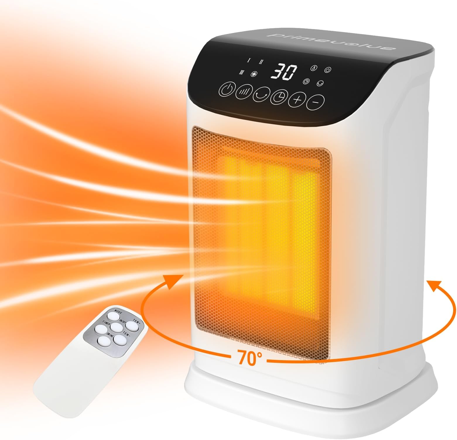 Kleiner Keramik Heizlüfter - Energiesparend & Leise Für Büro Und Zuhause
