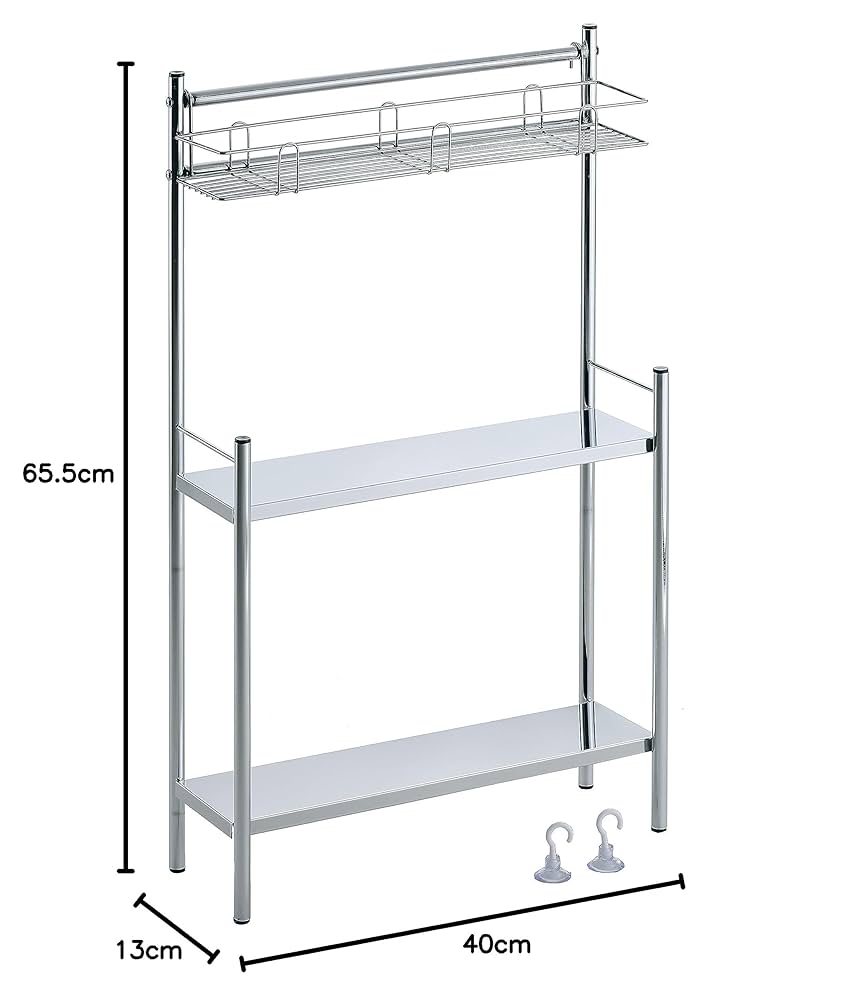 Amazon｜コンロサイド棚付スパイスラック（幅40cm）｜調味料