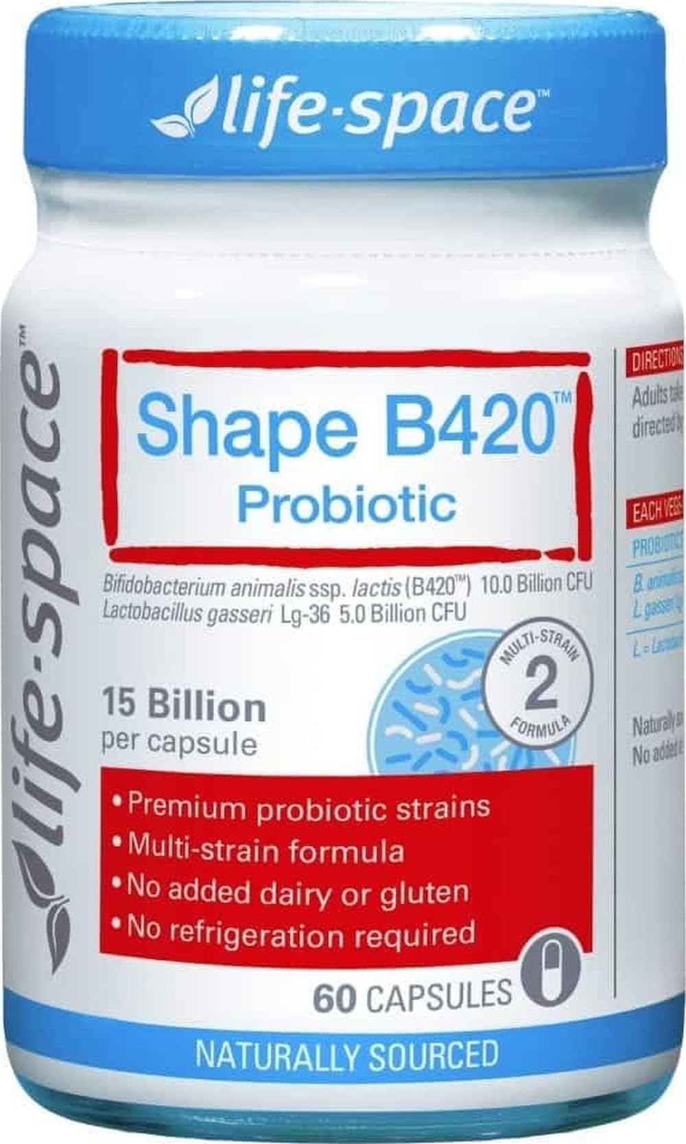 Life Space Shape B420 Probiotic 60 Capsules