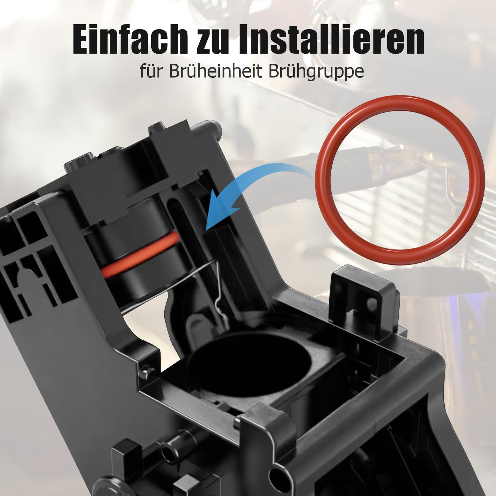 Guarnizioni Per Macchine Da Caff&egrave; Philips E Saeco - Set 3 O-Ring Di Ricambio Per Gruppo Erogatore