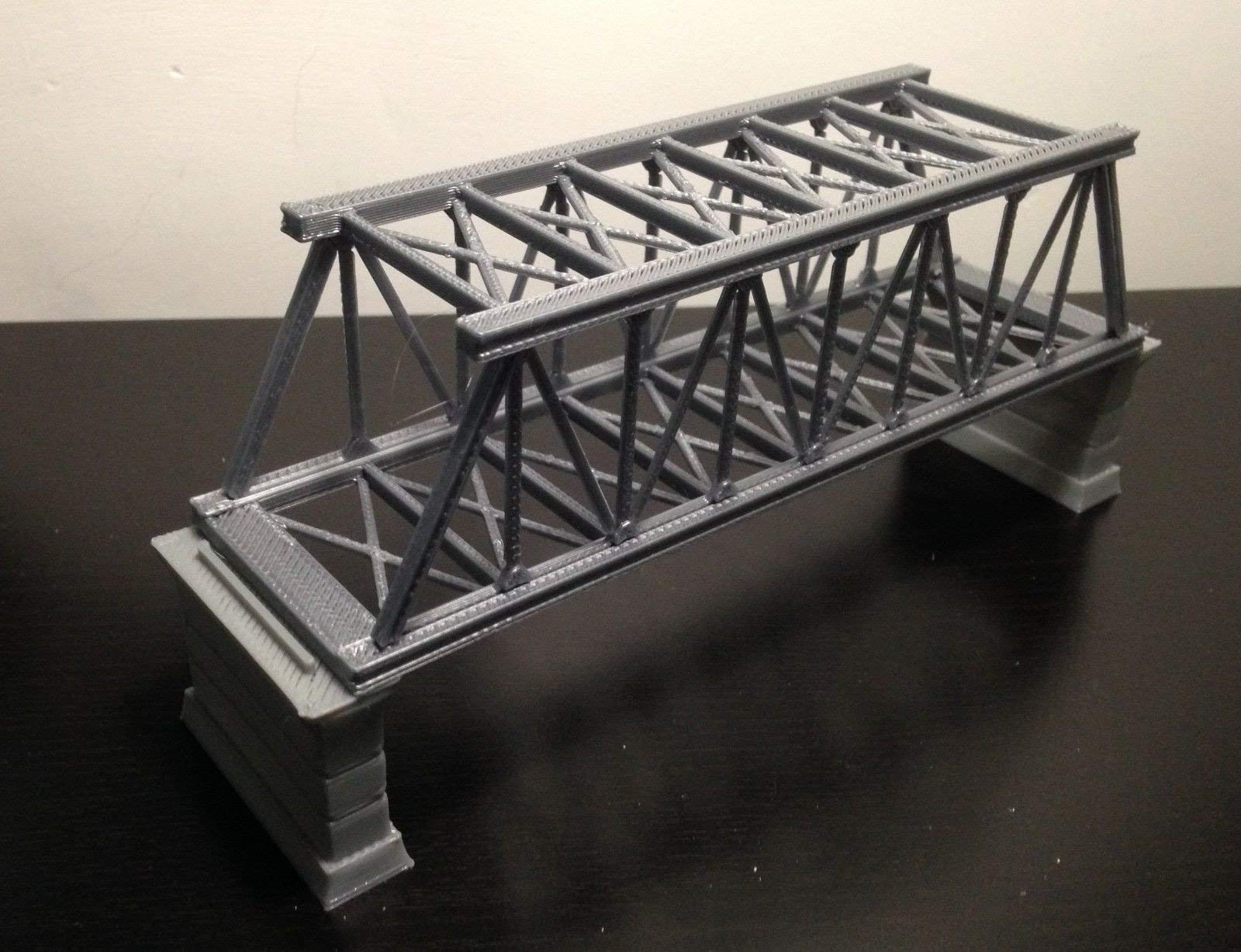 Amazon | Outland Models 鉄道模型風景 桟橋Zゲージ付きトラス橋-黒