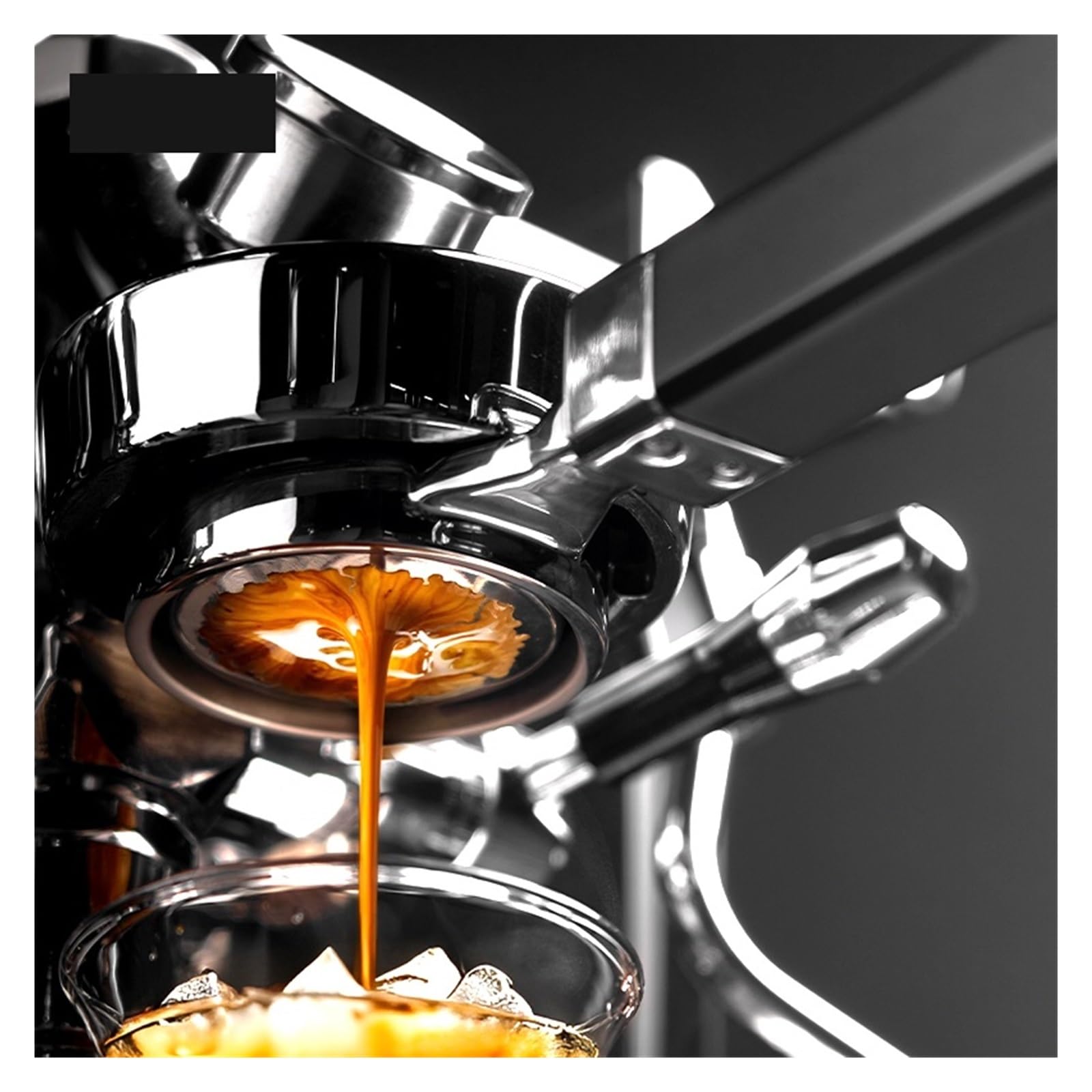 Portafiltro Sin Fondo For Espresso De Diseño Plano, Compatible Con IKAPE, 58 Mm, Compatible Con E61, Accesorios For Máquinas De Café De Acero Inoxidable