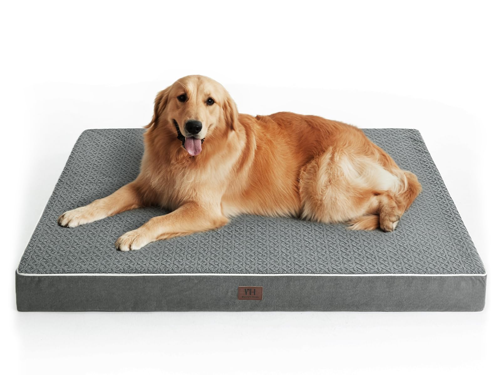 Extra Large Dog Bed Large Sized Orthopedic XL Dog Crate Bed Washable Waterproof Cover Big Plush Pet Bed