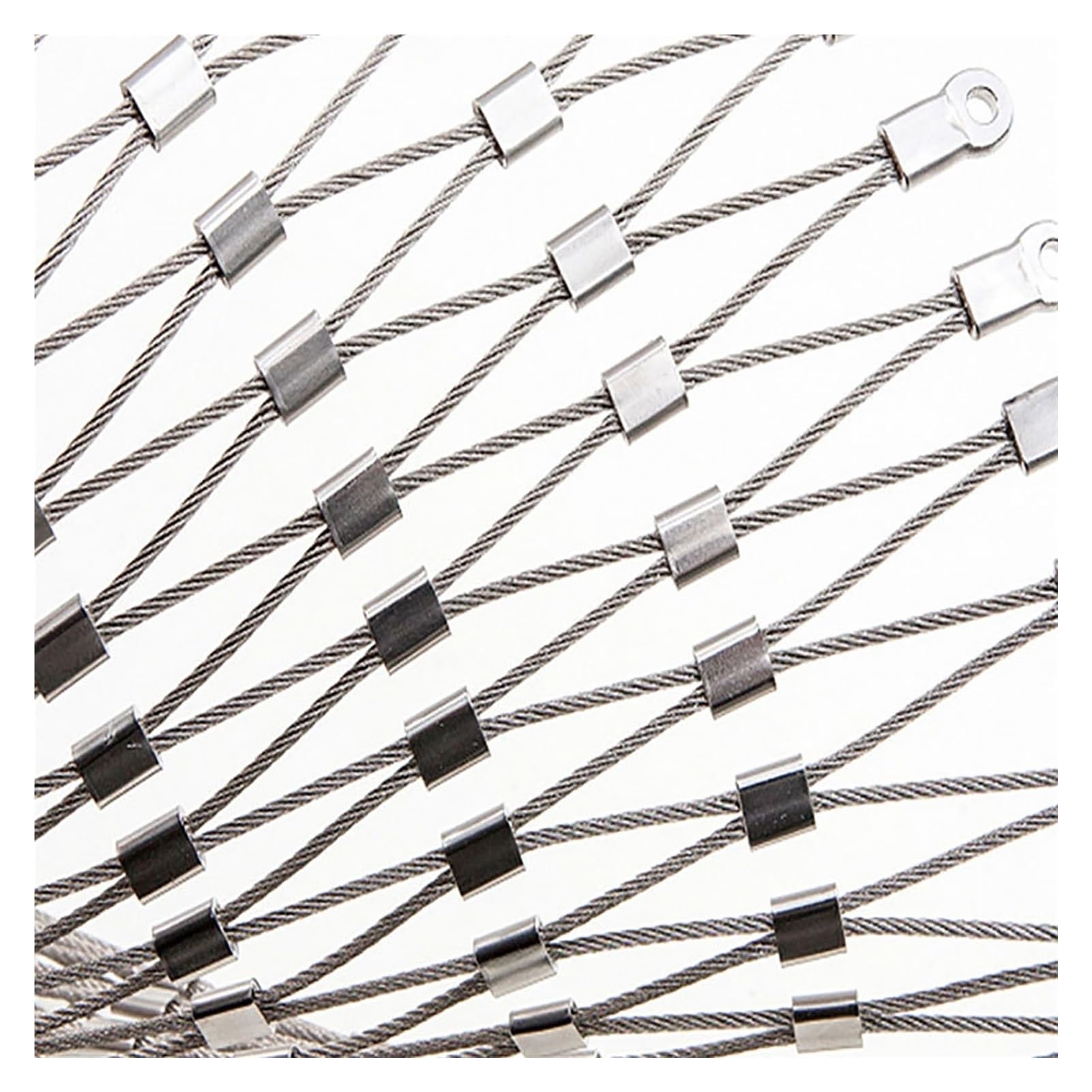 Filet de corde en acier inoxydable de sécurité pour balcon et enclos