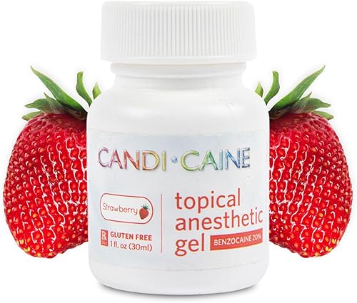 Miniatura 10 de Dynamic Dental Candi Caine, gel anestésico tópico, 1 oz, sabor a menta