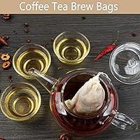 Vista 4 de Bolsa de leche de nuez, paquete de 4 paños de queso reutilizables para colar, café frío y bolsas de caldo de huesos (4 x 6 pulgadas)