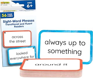 Essential Learning Products 50 Sight-Word Phrases for Fluent Readers Aid