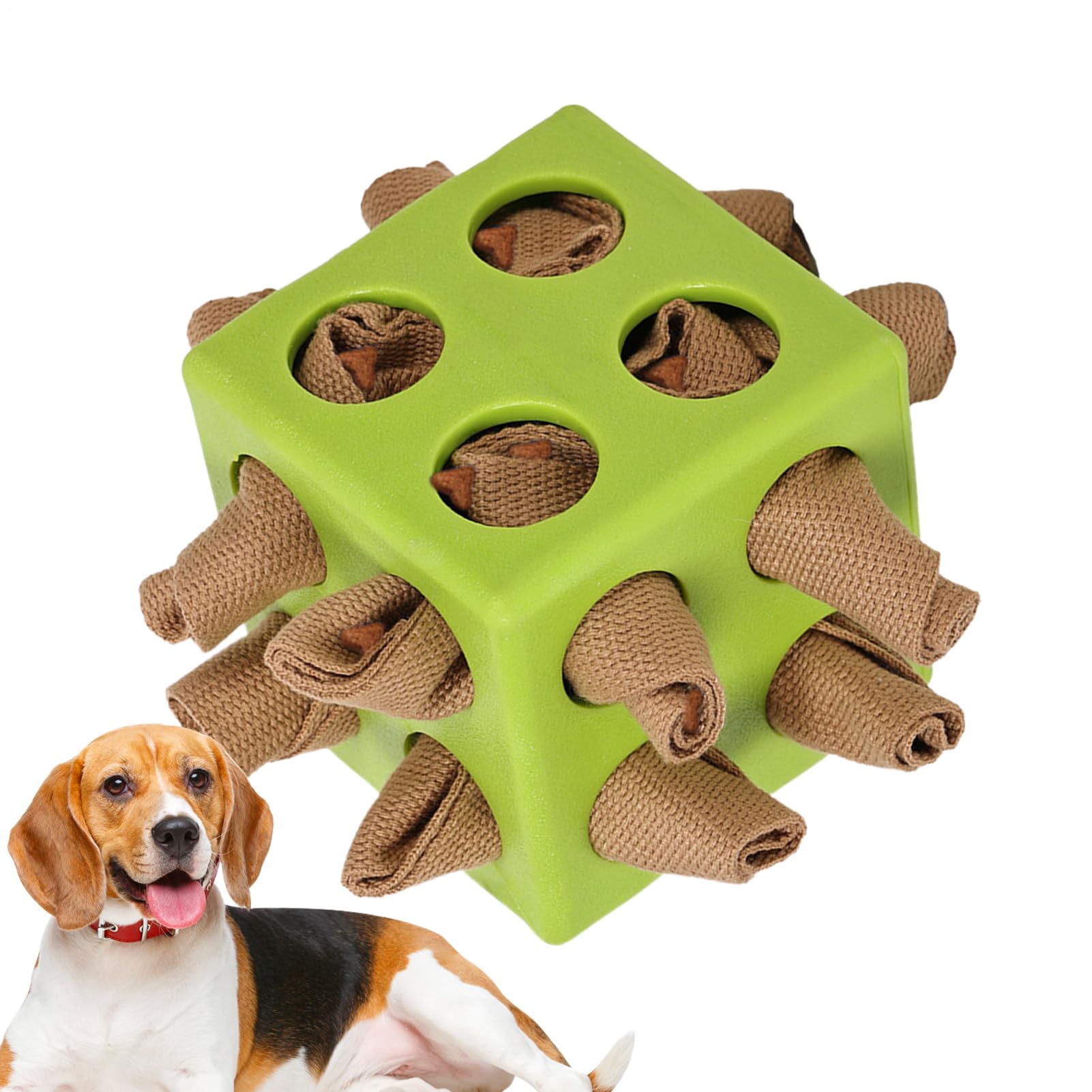 Boule distributeur ludique pour chien pour stopper l'ennui et les comportements destructeurs