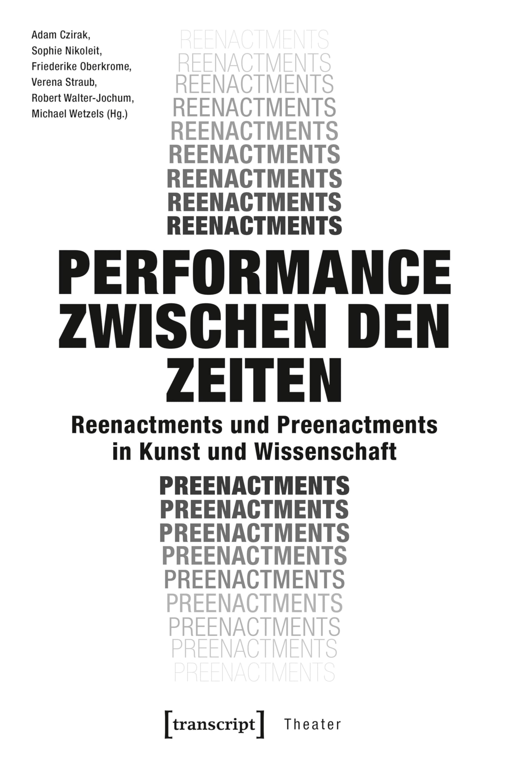 Reenactments preenactments etude pour recherche universitaire en art contemporain