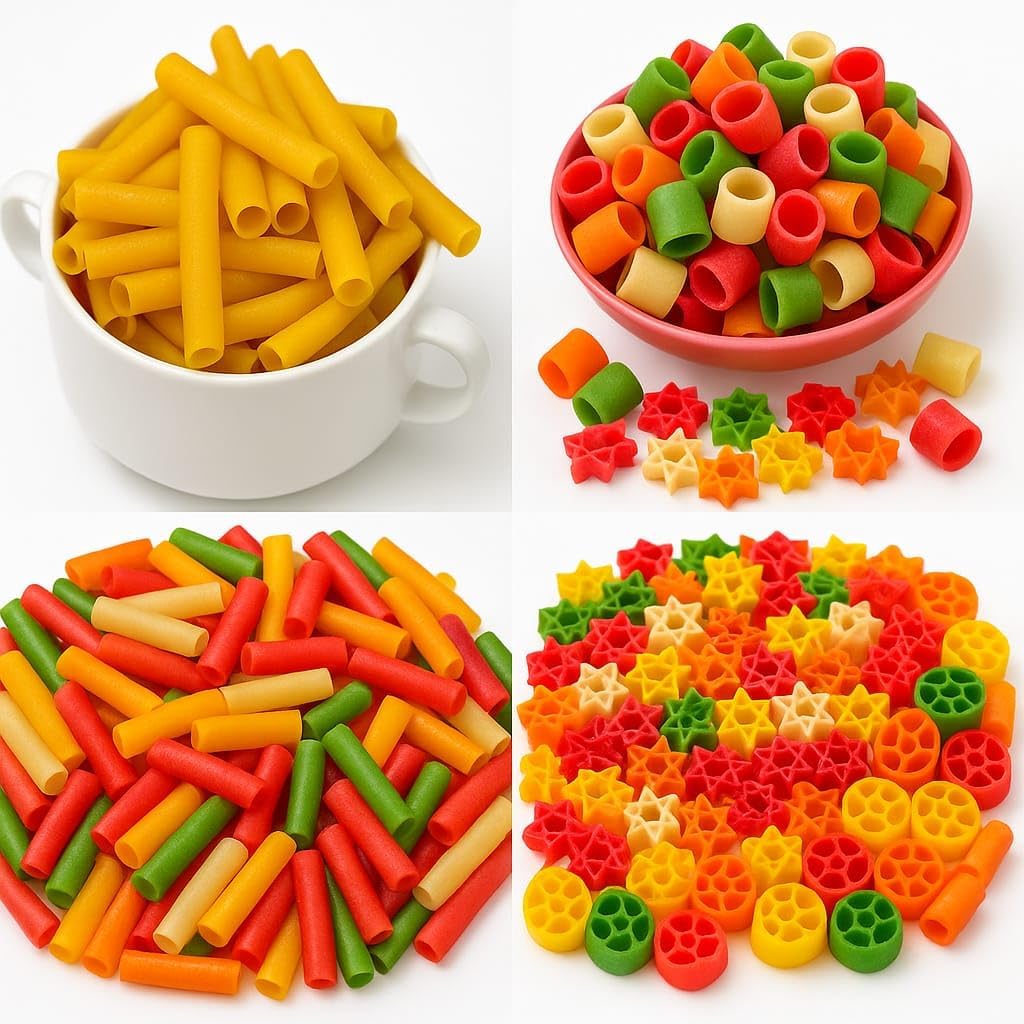 PNC Quality bazar Coulor Fingers Fresh Fryums Papad Ready To Fry Snacks 1Kg(Fryums Combo)