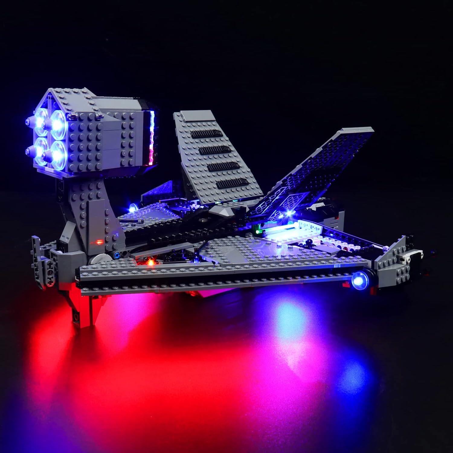 BrickBling LED Lighting Kit Compatible with Lego 75323 The Justifier Building Set, Upgraded Version Lights Compatible with Lego Justifier, Without Model in The Package