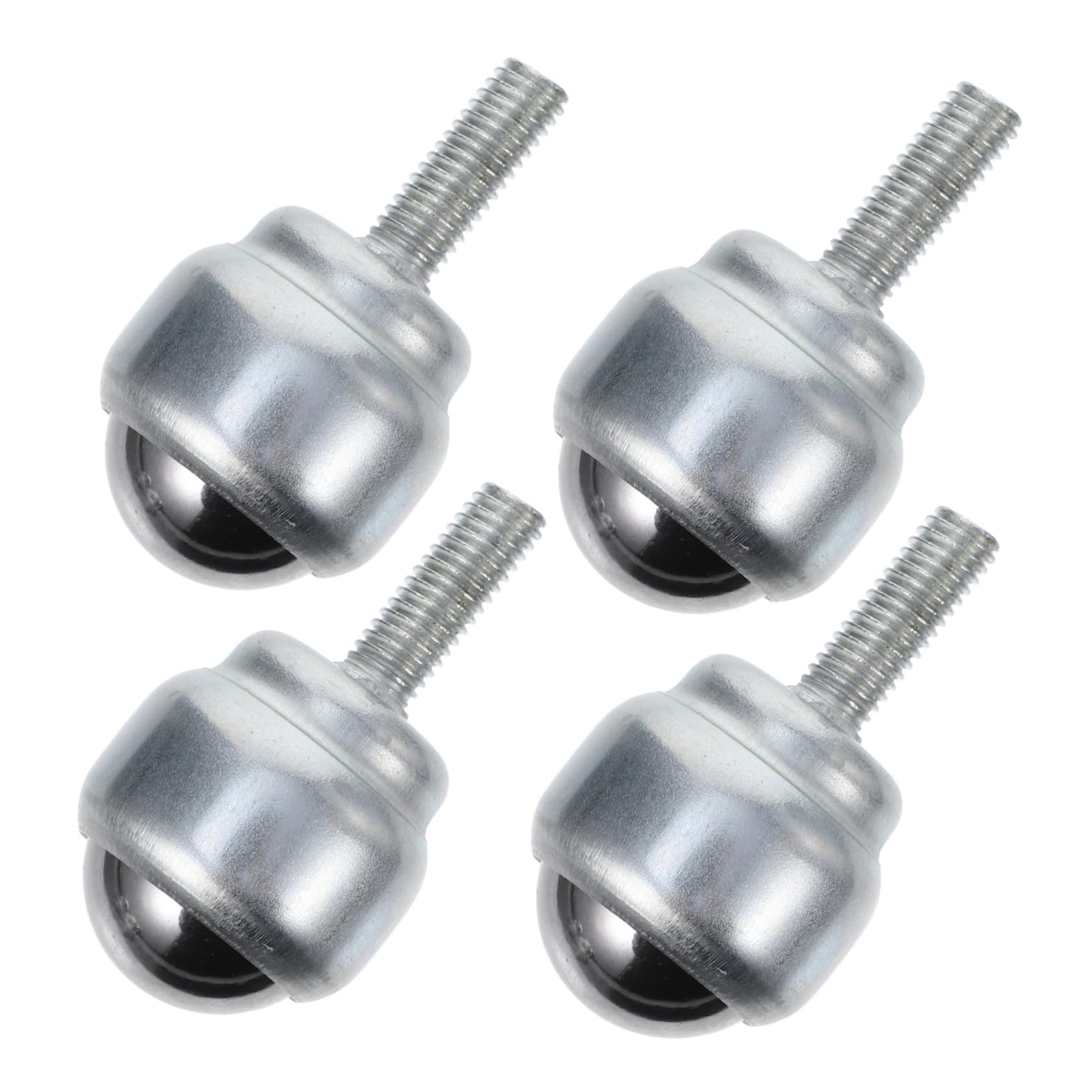 OUNONA 4pcs Universal Wheel Replacement Caster Wheels Rotation Ball Casters Replacement Casters Ball Transfer Roller Ball Transfer Units Caster Carbon Steel Ball Roller Ball Bearing