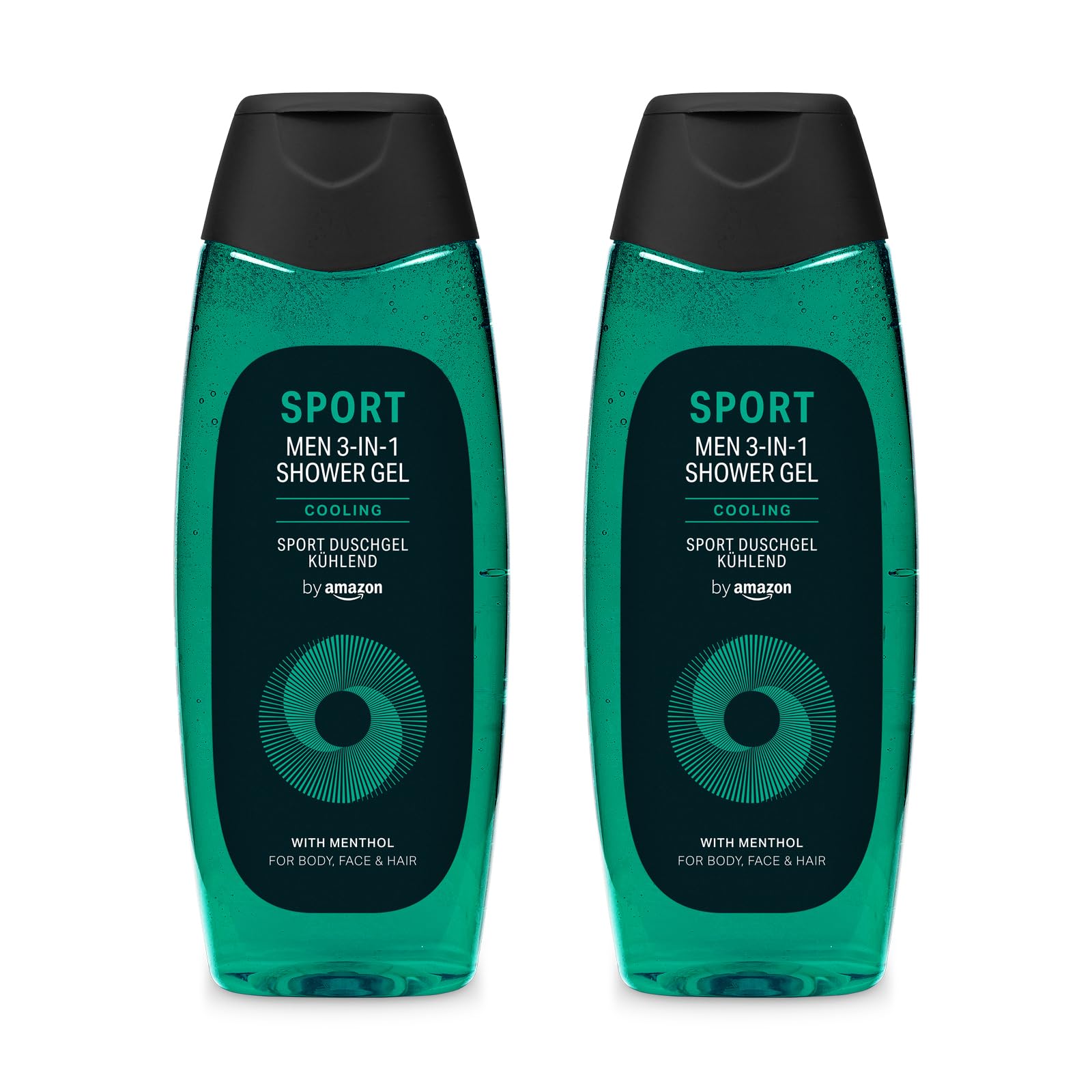 by Amazon Sport 3in1 Duschgel, für Herren, 2 x 500 ml