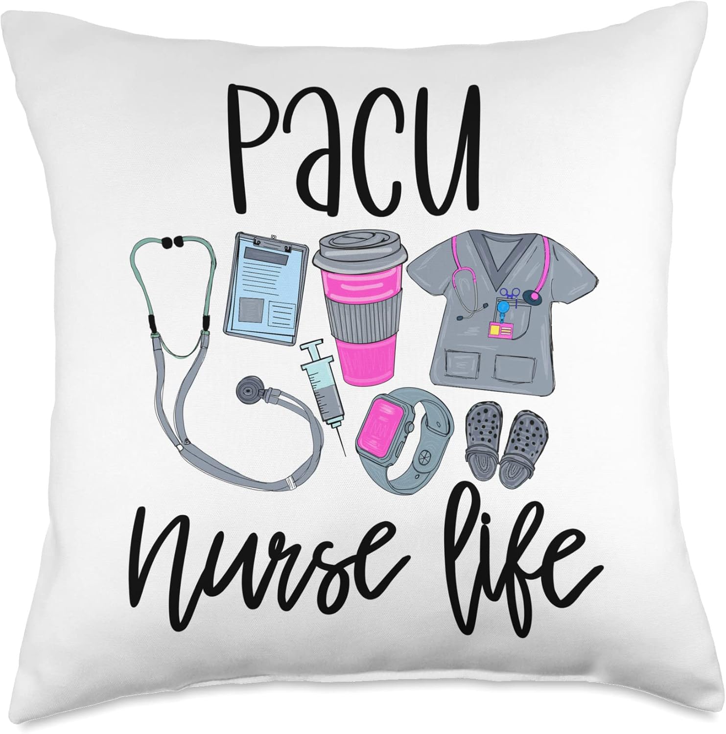 Pacu Nurse nursing stethoscope medical RN Cute Women RN