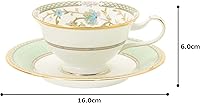 Vista 7 de Noritake Juego de platos Yoshino para té y café, Y6988/9983 (importación de Japón)