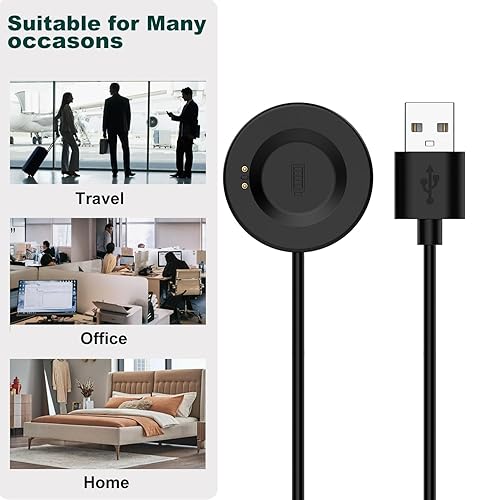 Miniatura 7 de Cable de carga compatible con iTouch Air 4/iTouch Air 3/iTouch Sport 4/iTouch Sport 3/iTouch Sport/Explorer 3 Smartwatch, cable de carga USB de