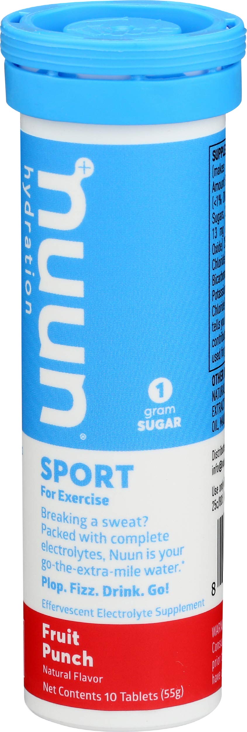 NUUN BEV TUBE FRUIT PUNCH 10TB