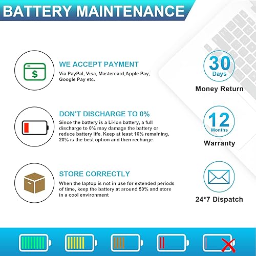 Miniatura 9 de Fancy Buying Batería para portátil Asus X541 X541S x541N X541NA X541U X541UA X541SA X541SC X541UV X541SC R541N R541U R541UJ R541UA R541UV F541 F541U